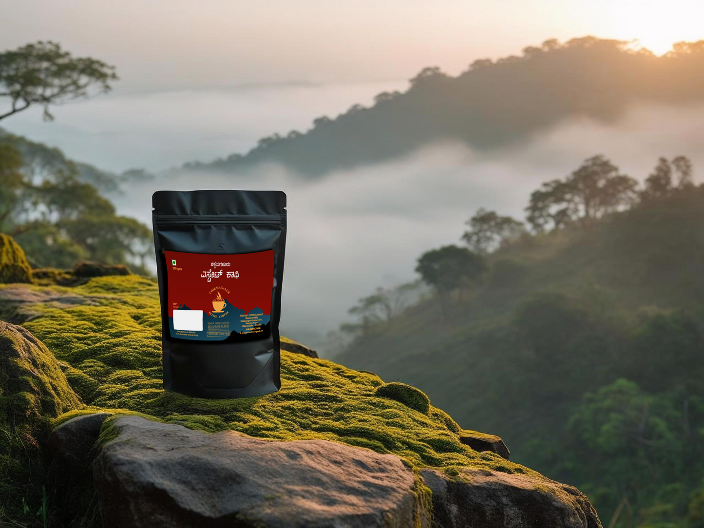 Chikmagalur Estate coffee Signature Blend – Dark Roast